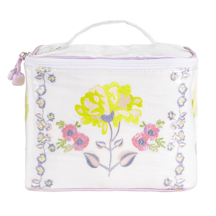 Peony Train Case