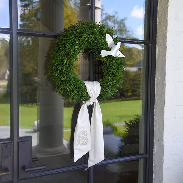 Round Boxwood Wreath 18" Case of 6