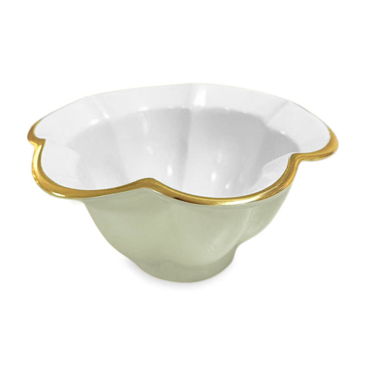 Encanto Devon Small Bowl (Pistachio And White)