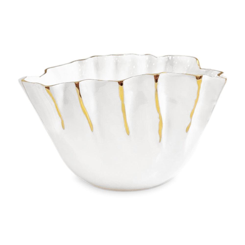Thanni Mystic Ice Bucket (White And Gold)