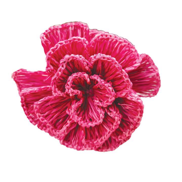 Raffia Flower Napkin Ring