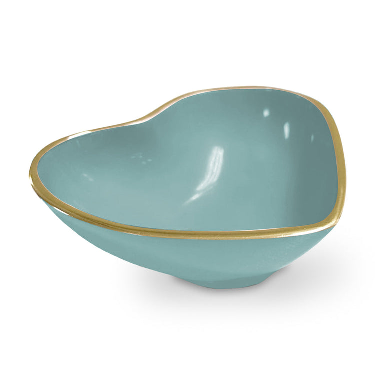 Encanto Deep Heart Small Bowl (Turquoise)
