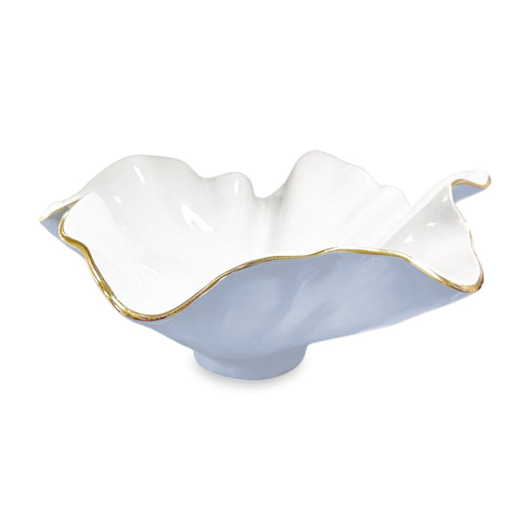 Encanto Bloom Wine Bucket (Periwinkle And White)