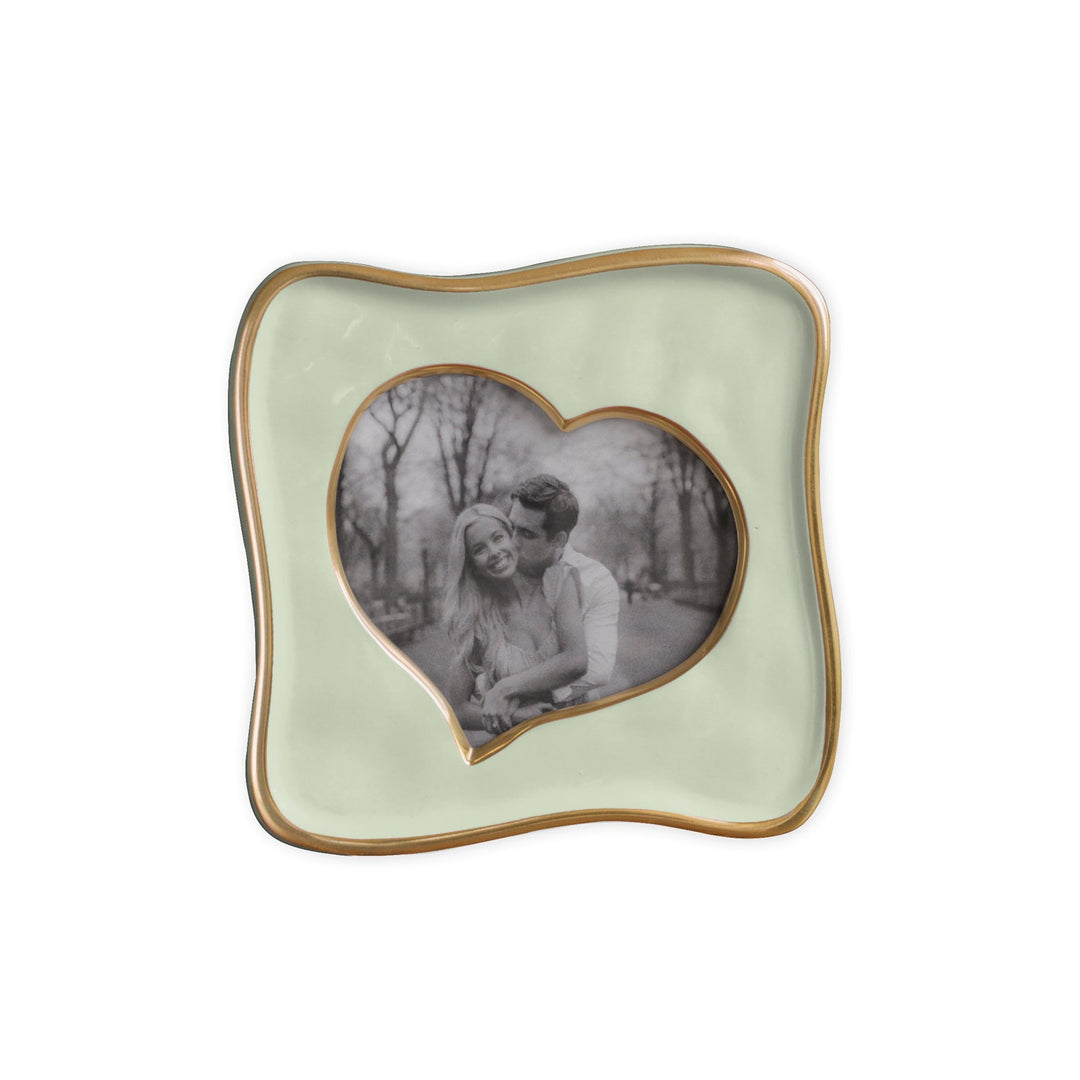 Frame Encanto Curved Heart 5 X 5 (Pistachio)