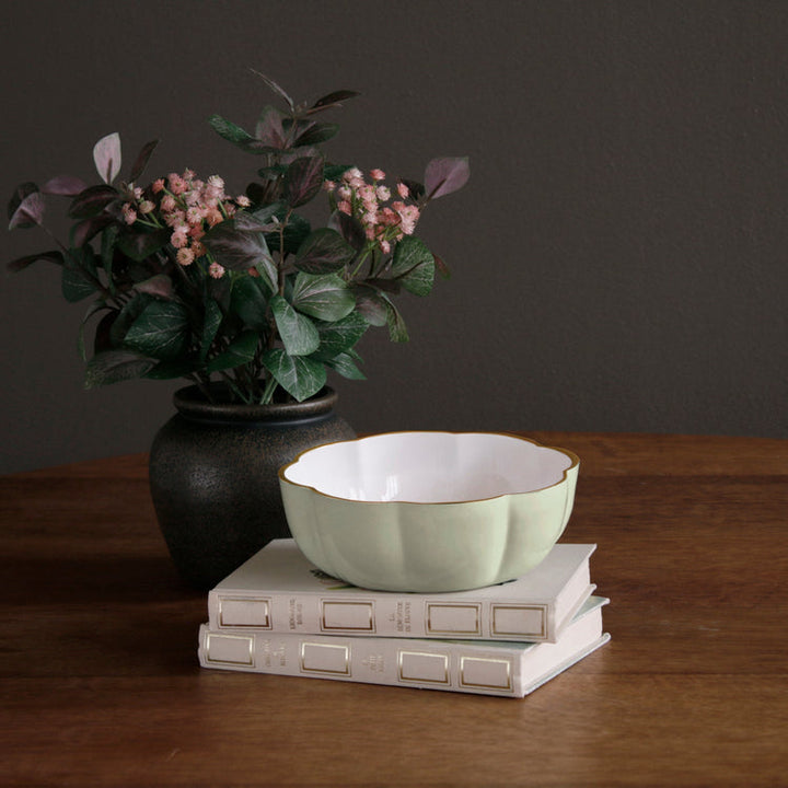 Encanto  Devon Mini Bowl (Pistachio And White)