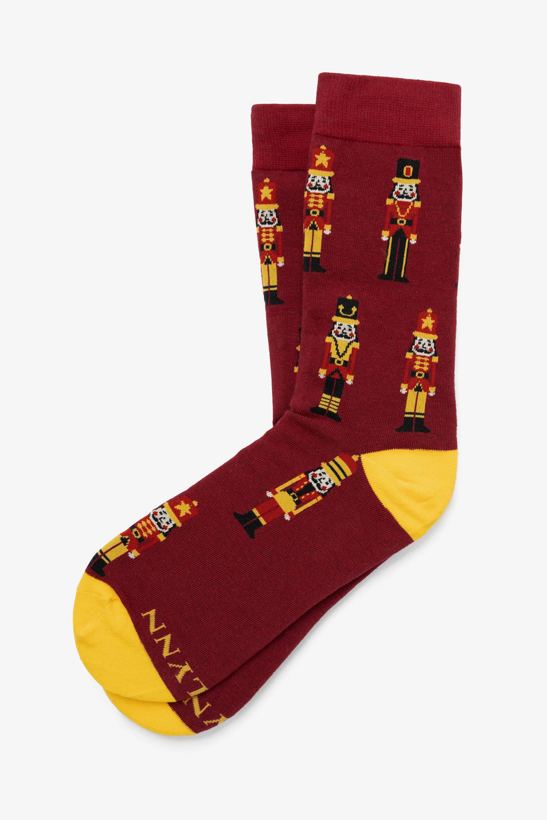 What's Crackin' Nutcracker Socks by Alynn