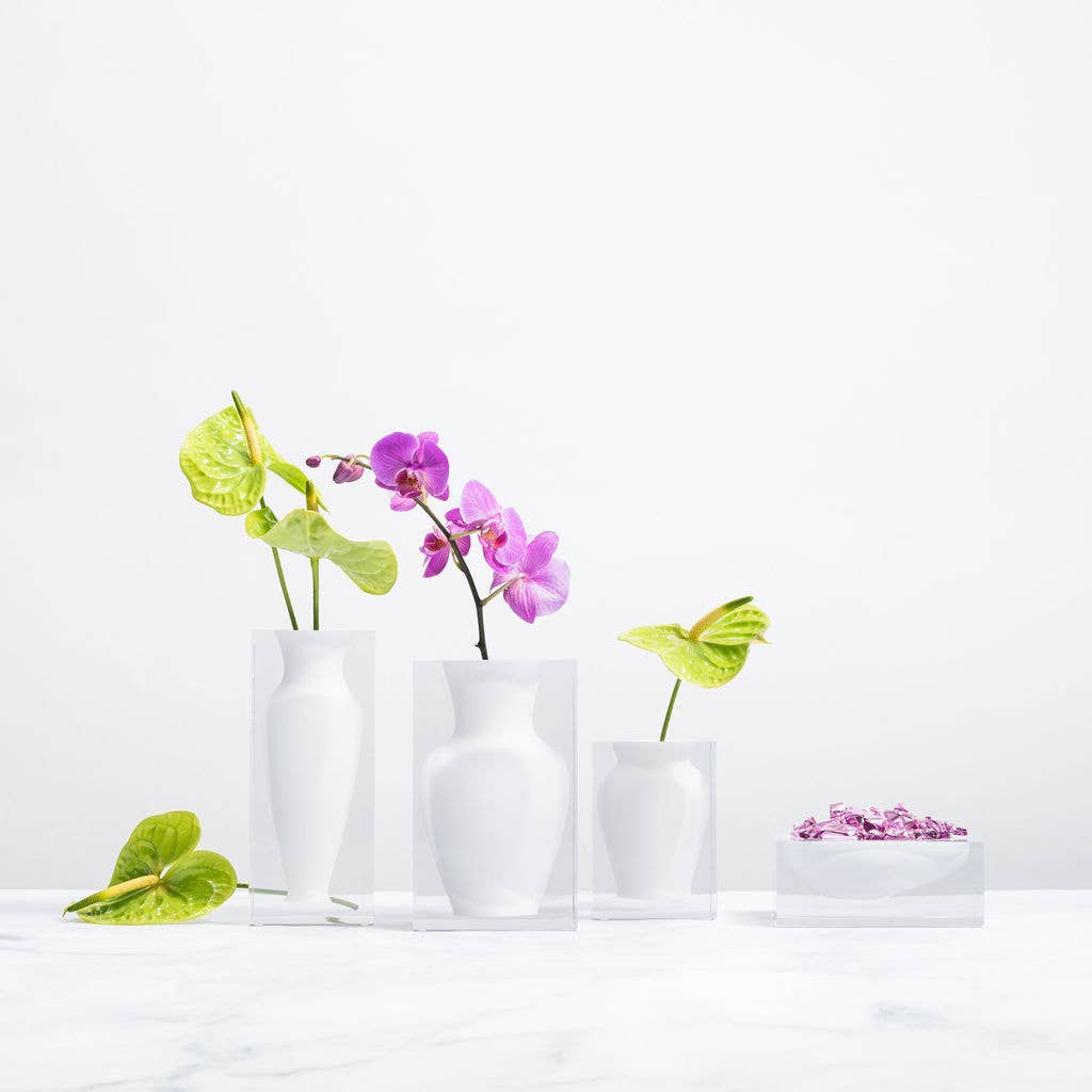 Mosco Bud Vase | Hamptons White