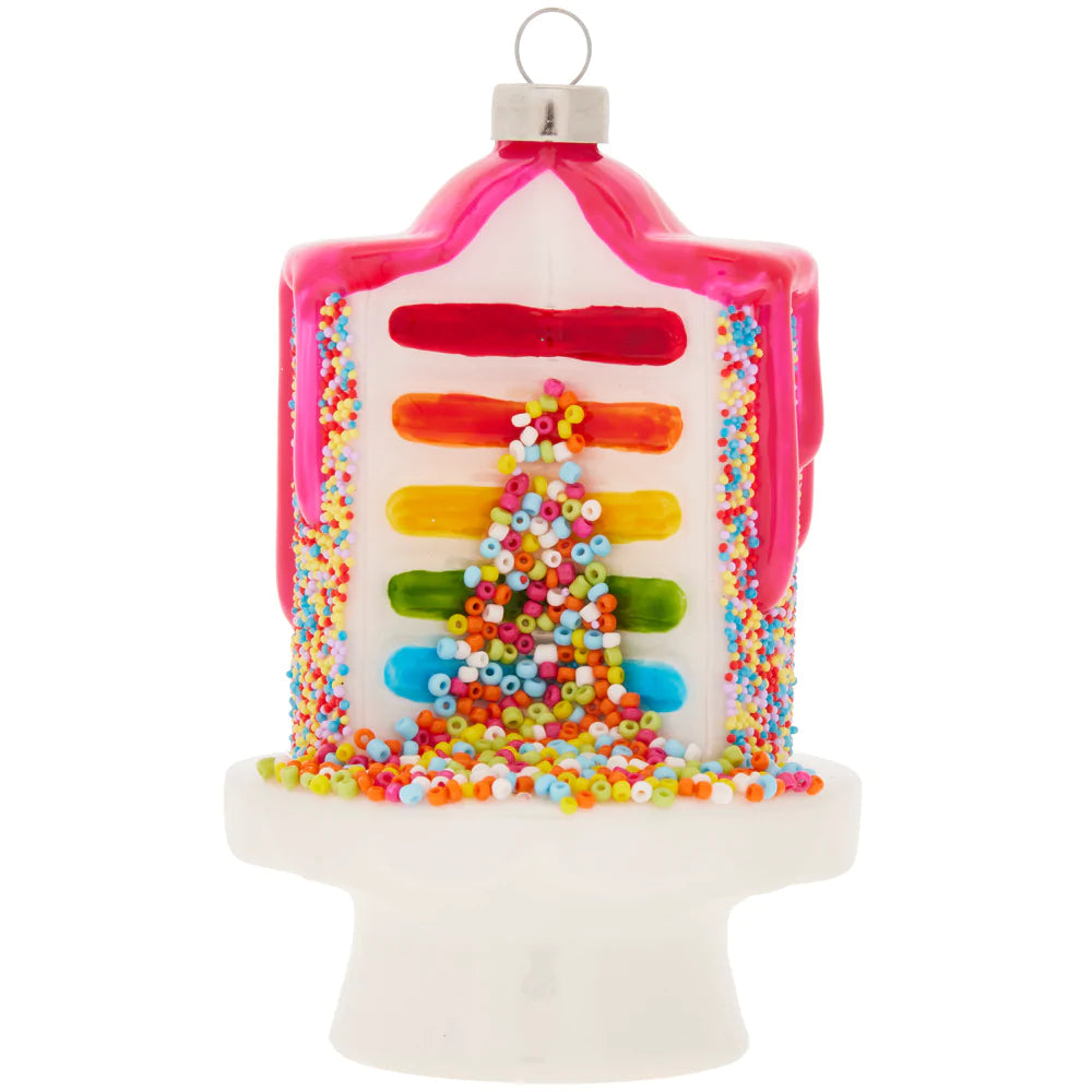 Confetti Cake Ornament