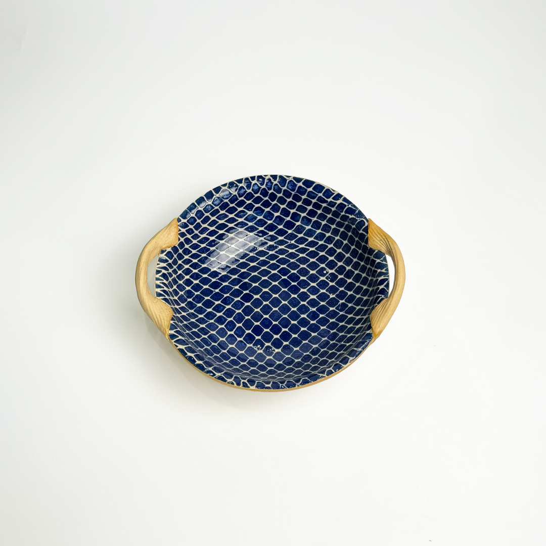 9" Veg Bowl w/Handles Taj