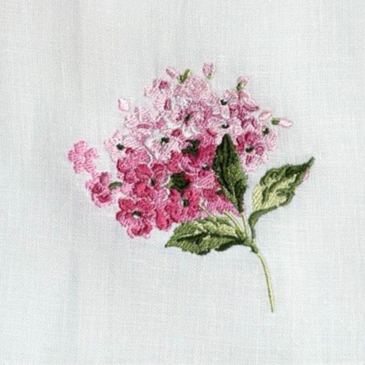 Hydrangea Linen Towel by Arte Italica