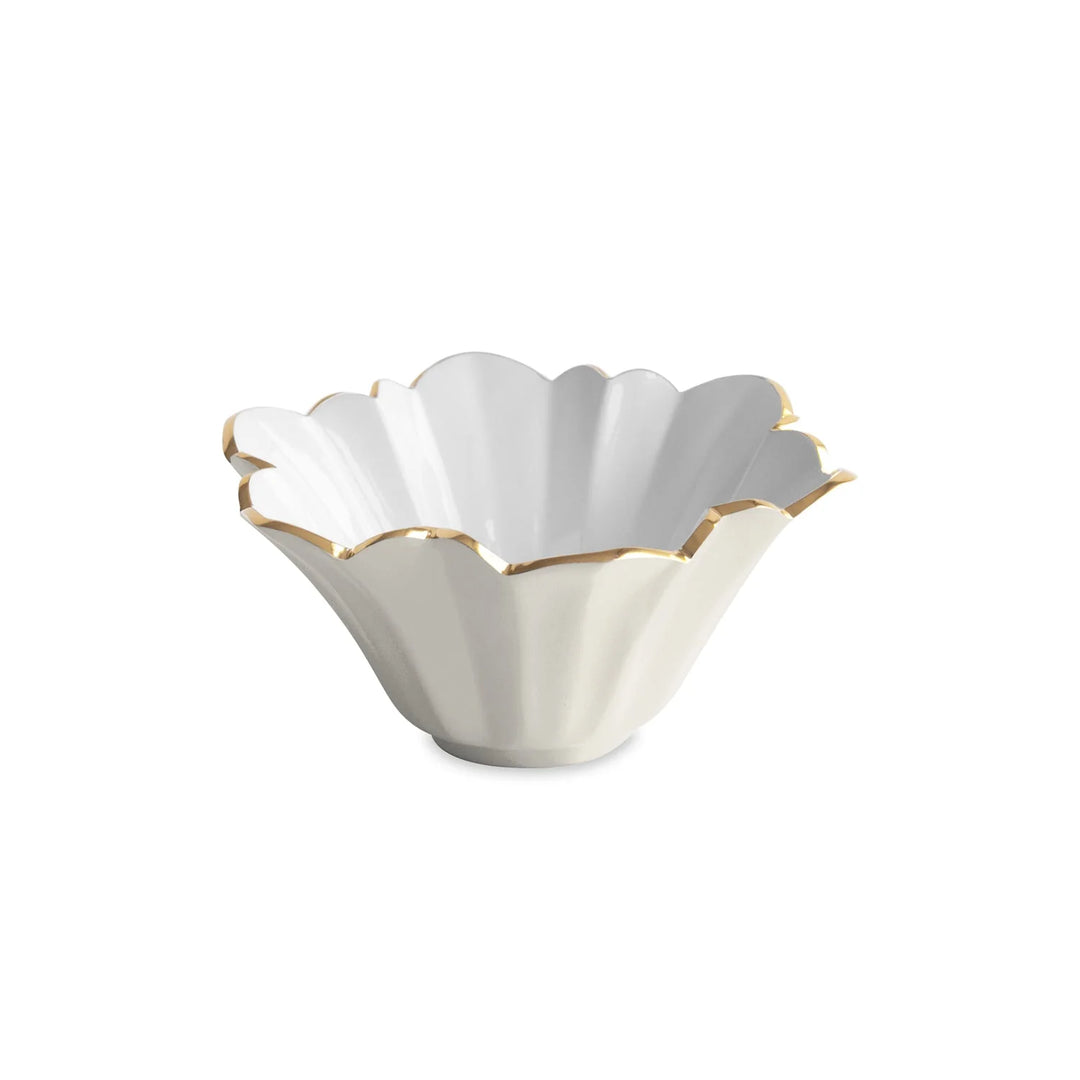 Encanto Avril Small Bowl (Cream and White)