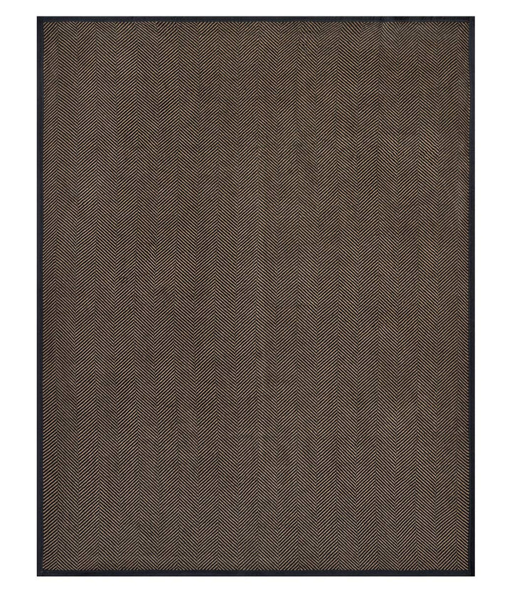 Harborview Herringbone Black Walnut Blanket
