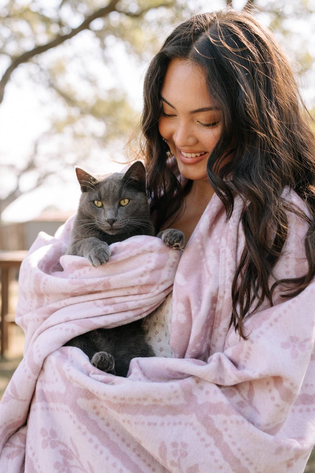 Willa Floral Lightweight Blanket