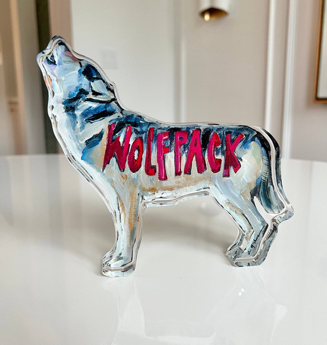 "Wolfpack" acrylic