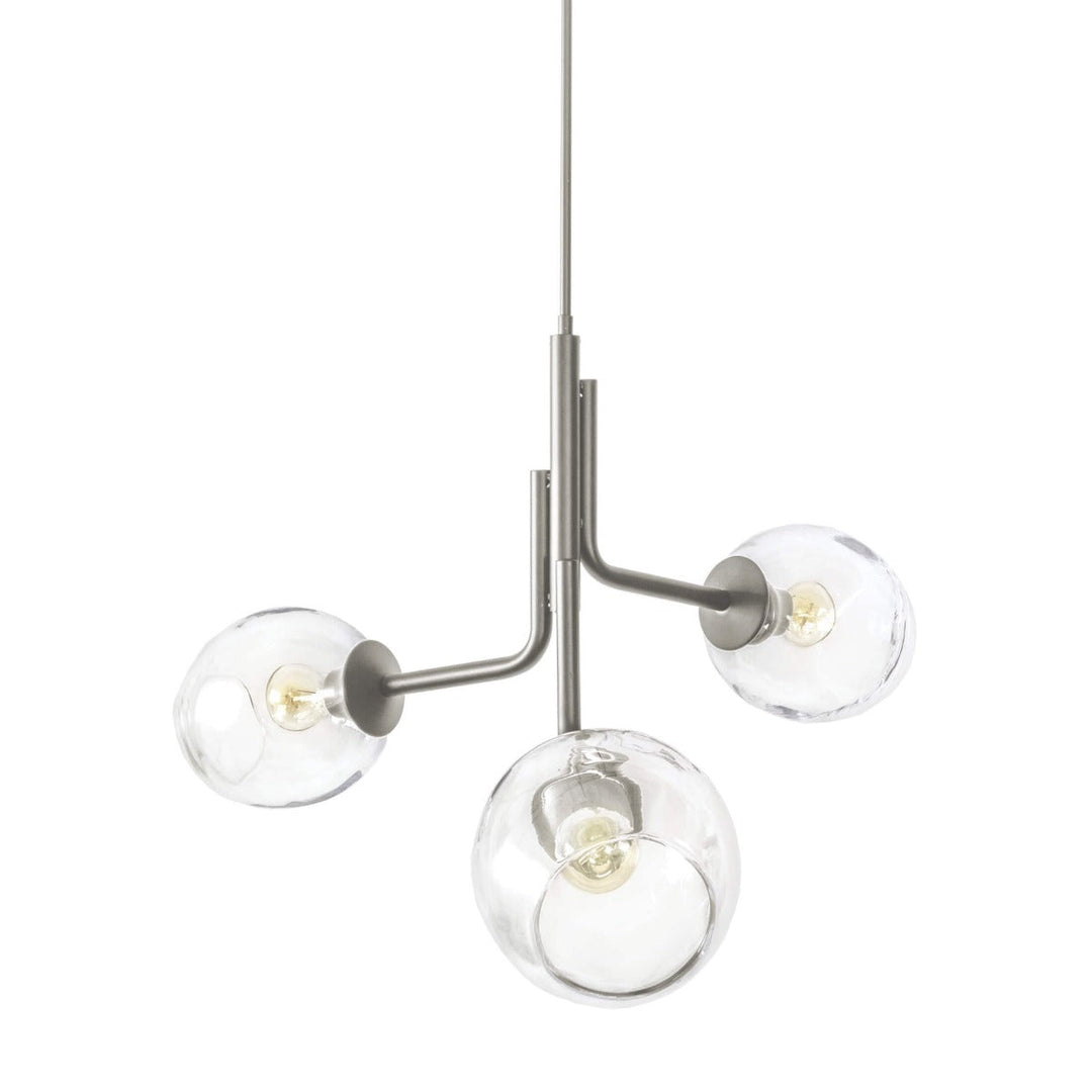 Caledonia Chandelier with 3 Globes