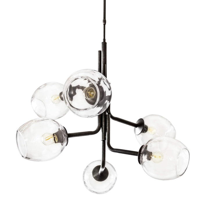 Caledonia Chandelier with 6 Globes