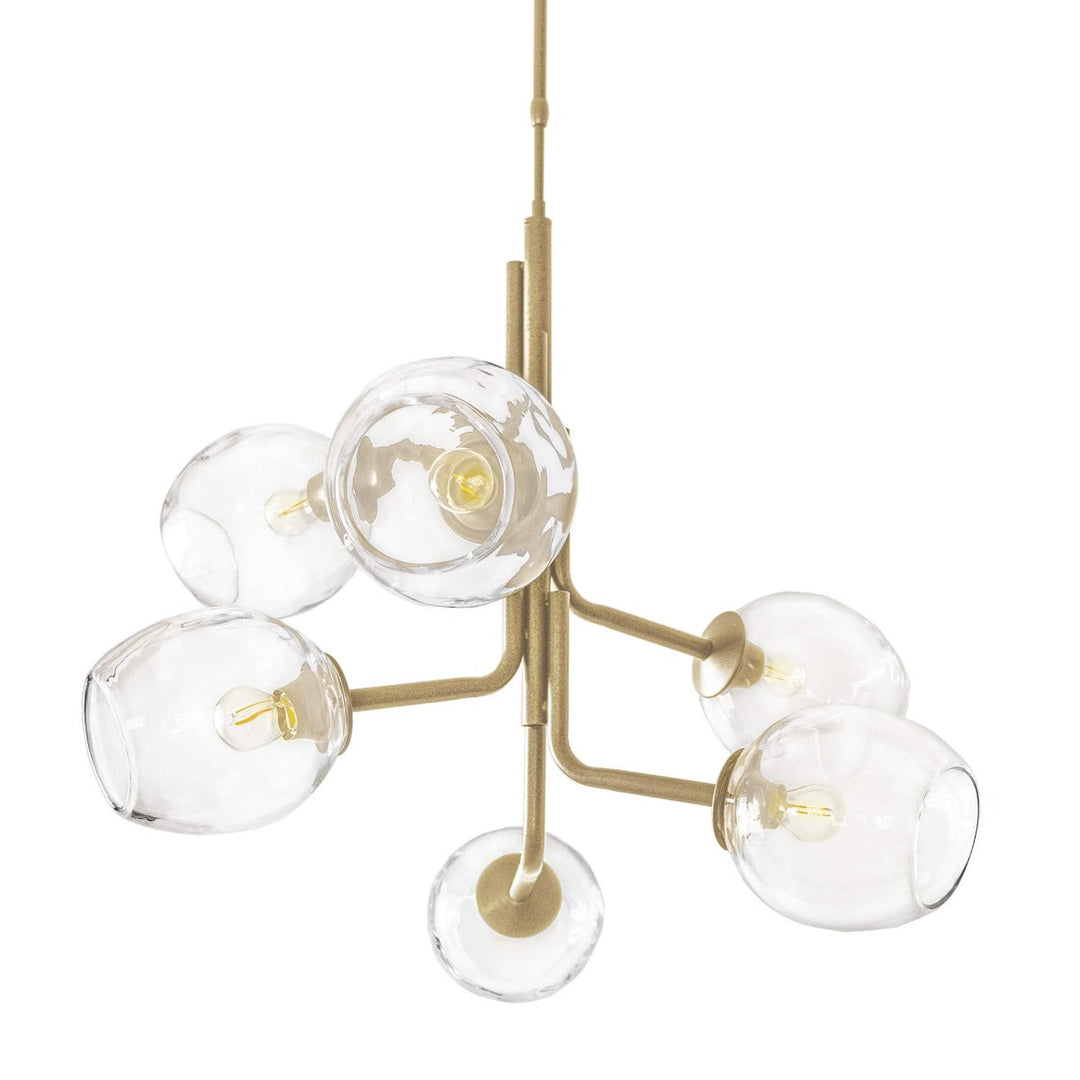 Caledonia Chandelier with 6 Globes