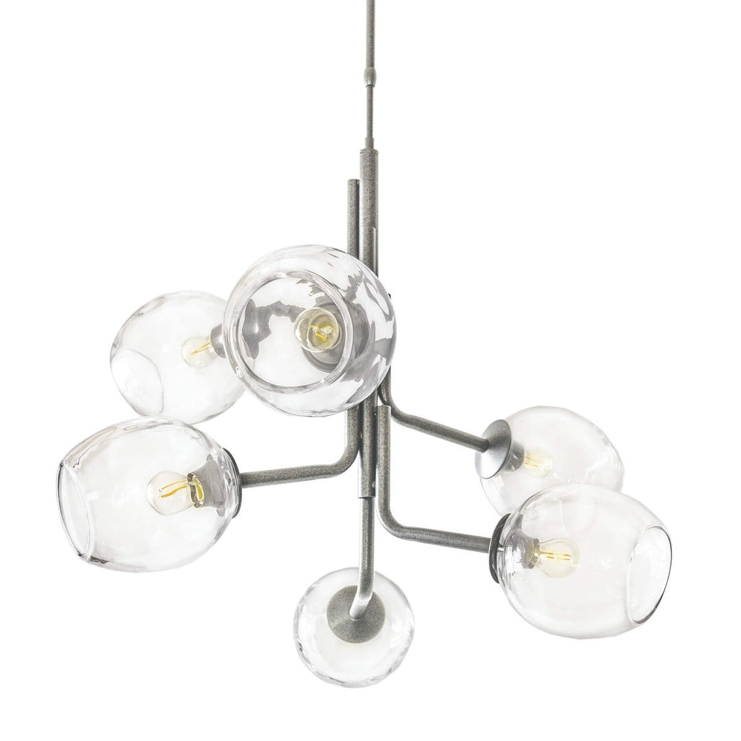 Caledonia Chandelier with 6 Globes