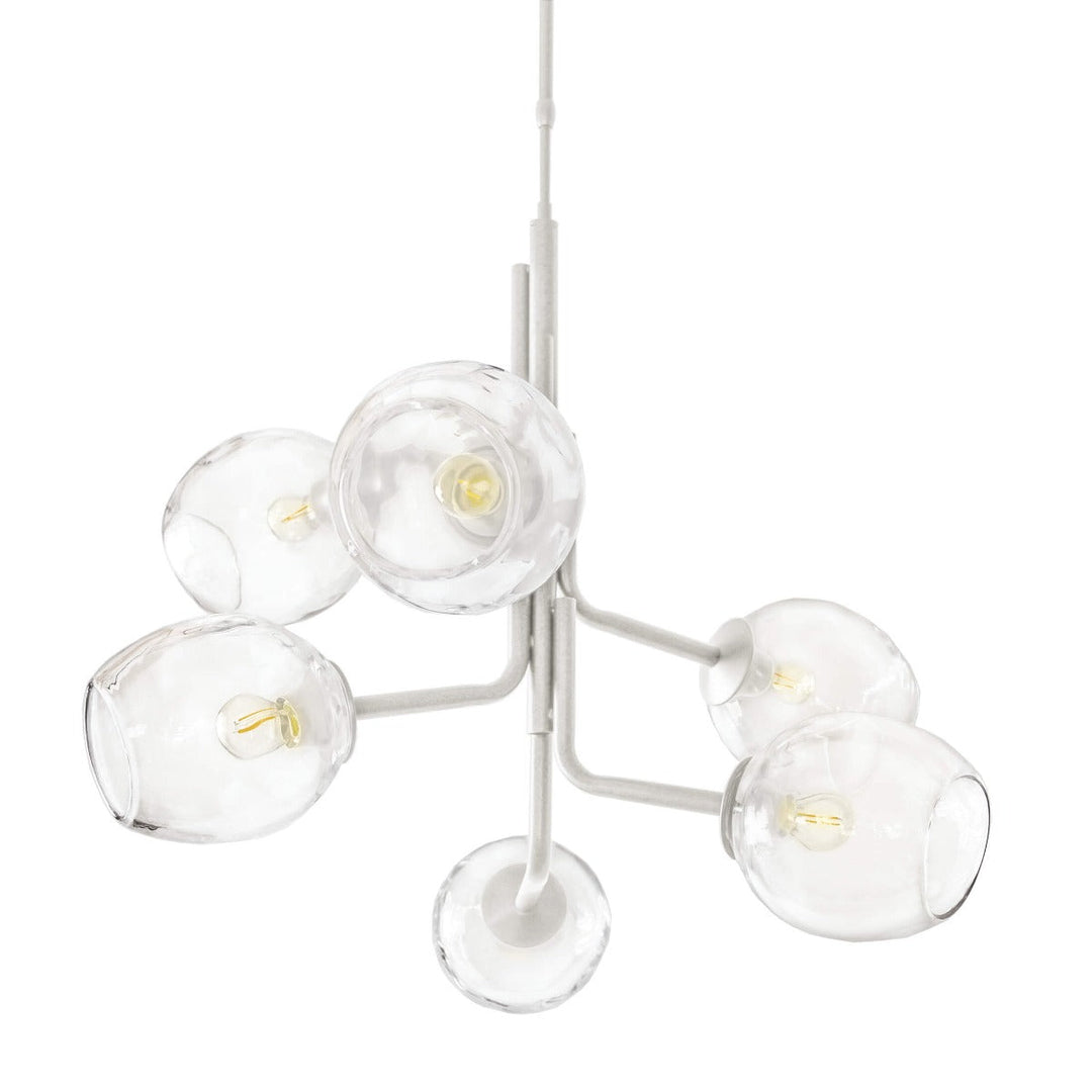 Caledonia Chandelier with 6 Globes