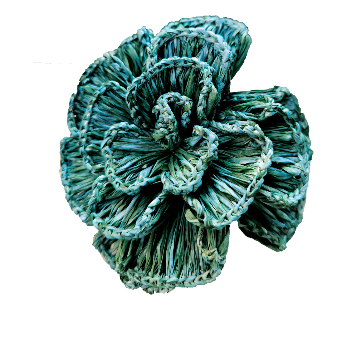 Raffia Flower Napkin Ring