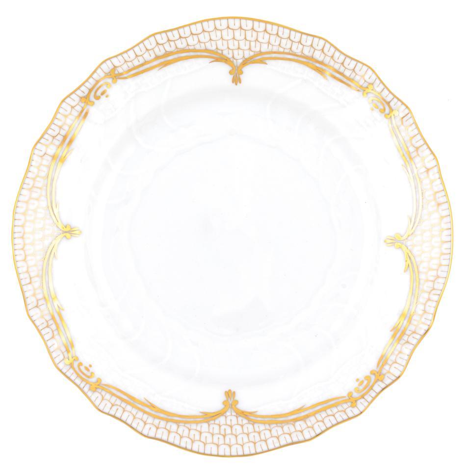 Golden Elegance Bread And Butter Plate