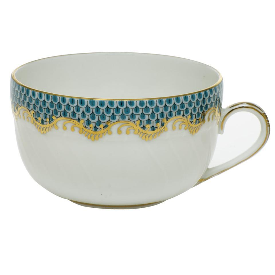 Fish Scale Turquoise Canton Cup