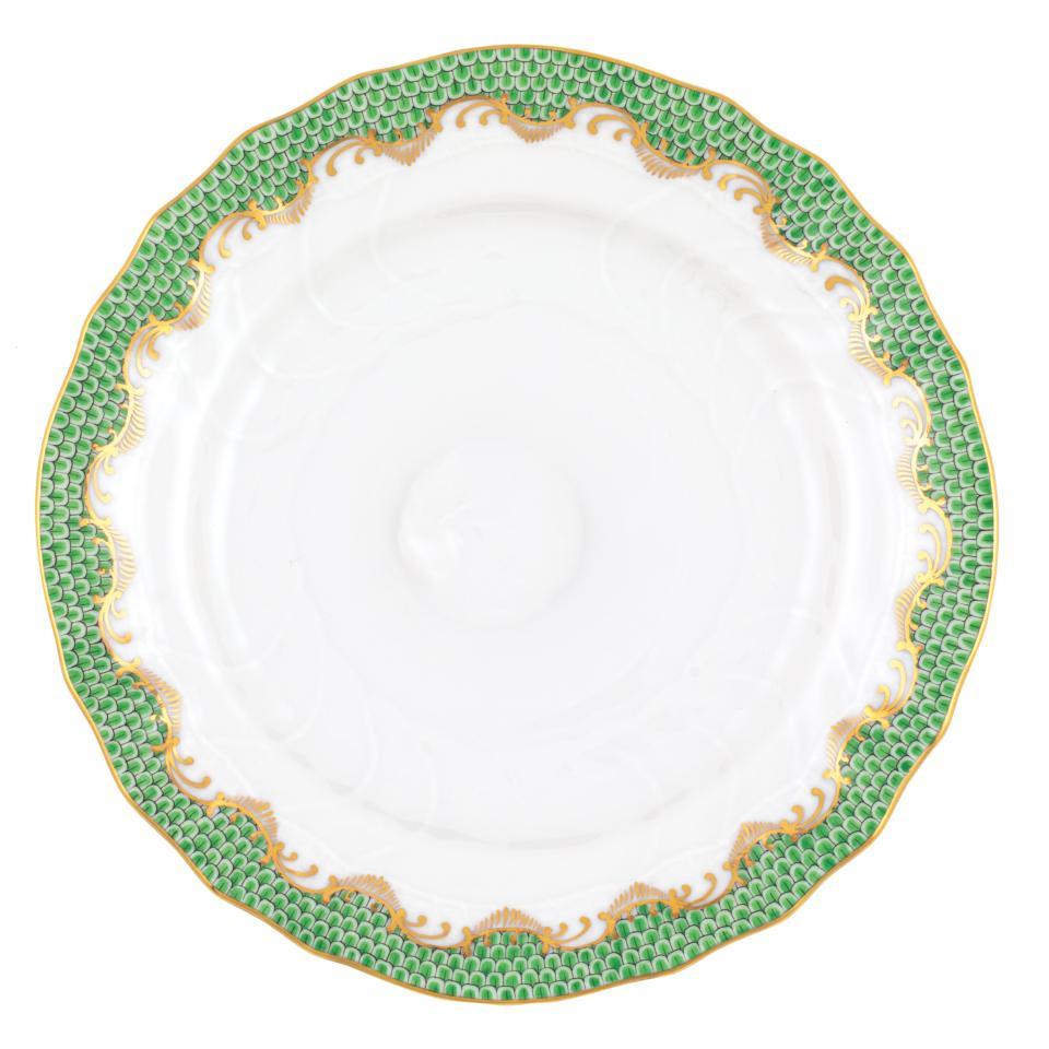 Fish Scale Jade Bread And Butter Plate