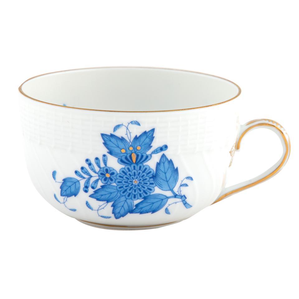 Chinese Bouquet Blue Canton Cup