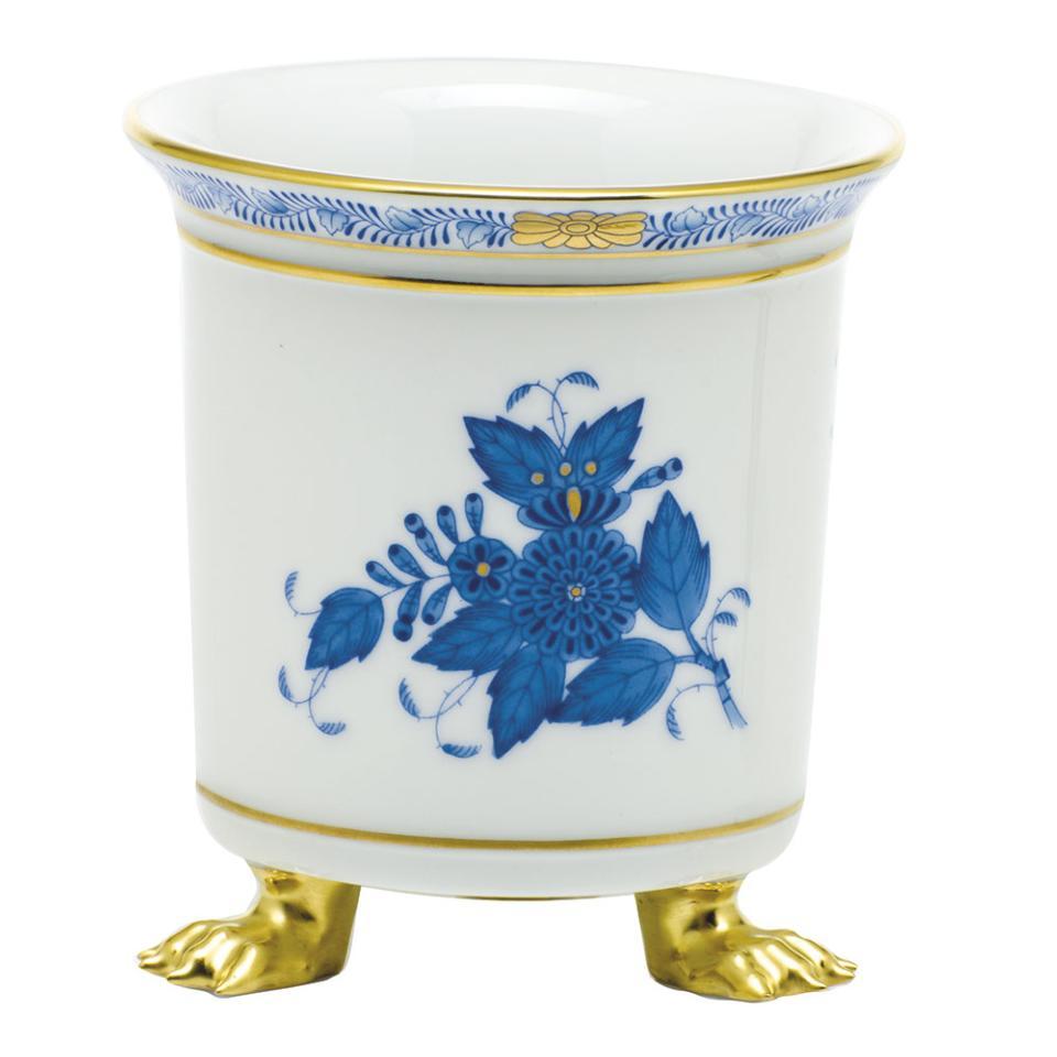 Chinese Bouquet Mini Cachepot With Feet