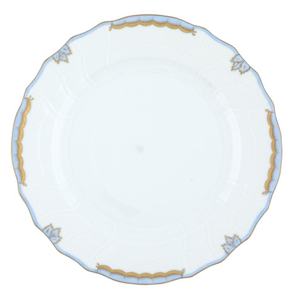 Princess Victoria Light Blue Dinner Plate
