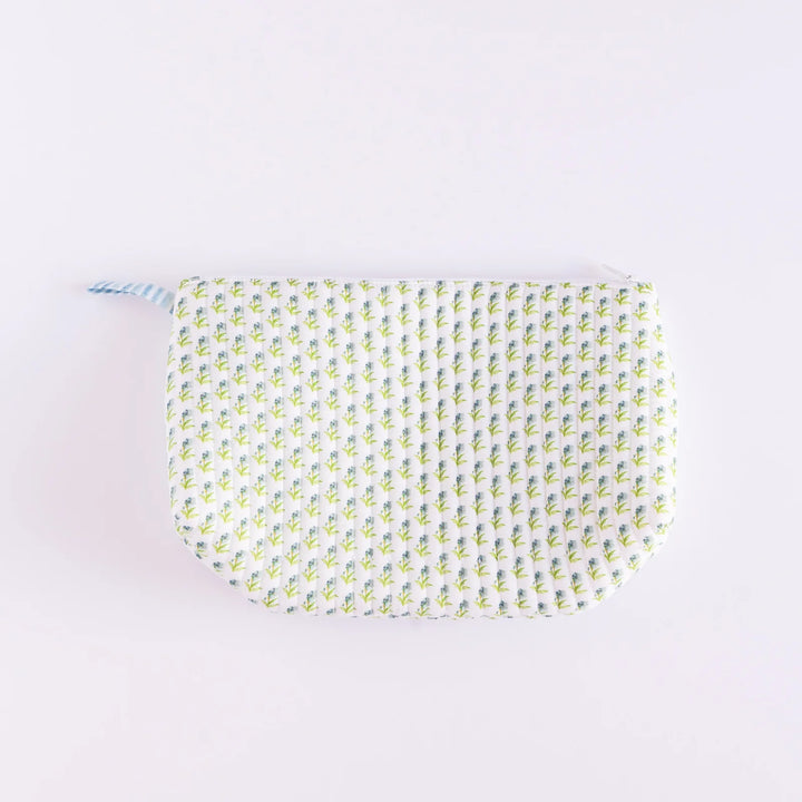 Small Abide Floral Cosmetic Bag