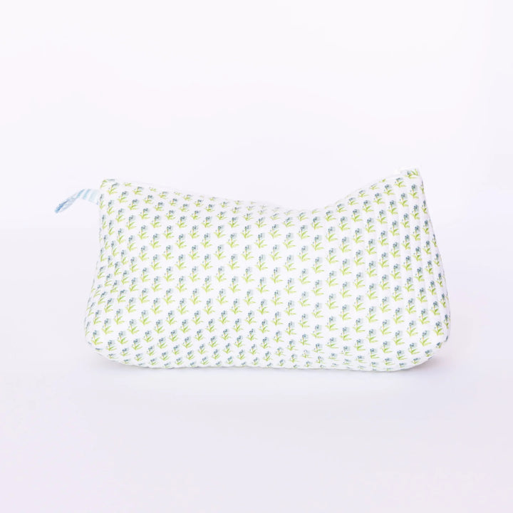 Small Abide Floral Cosmetic Bag