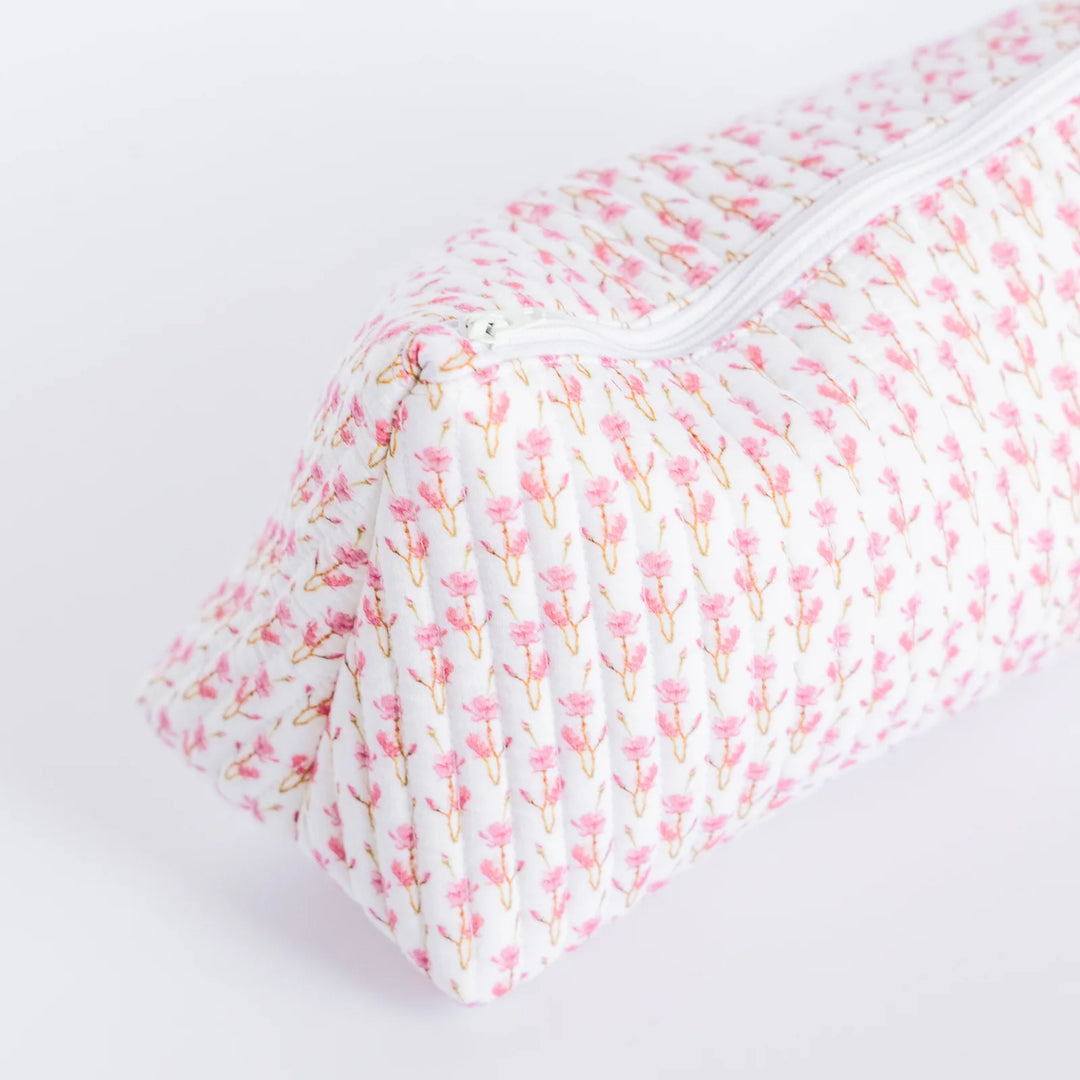 Small Bloom Floral Cosmetic Bag