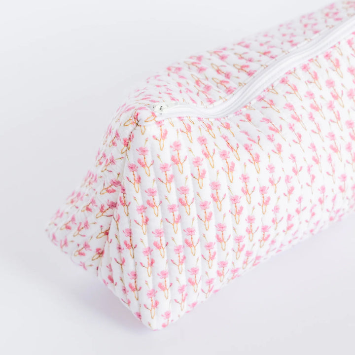 Small Bloom Floral Cosmetic Bag
