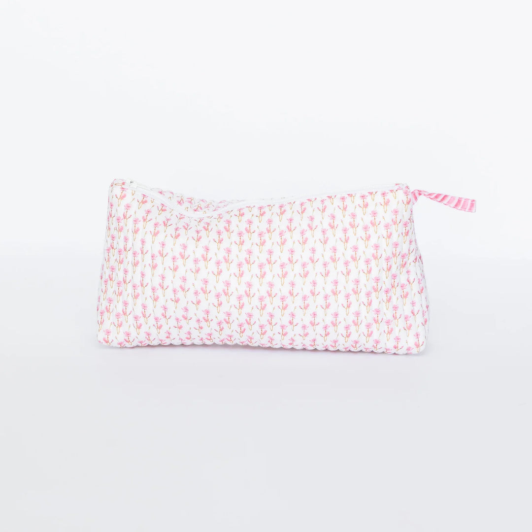 Small Bloom Floral Cosmetic Bag