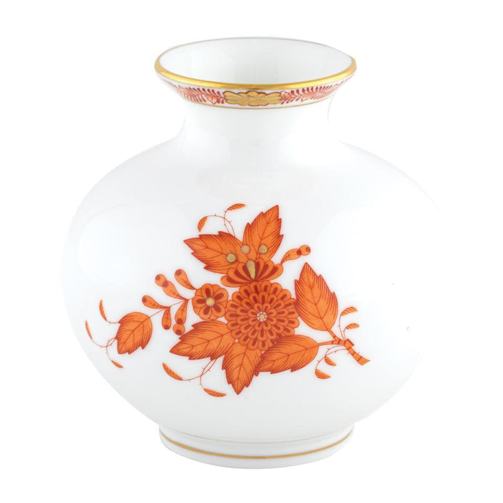Chinese Bouquet Round Vase