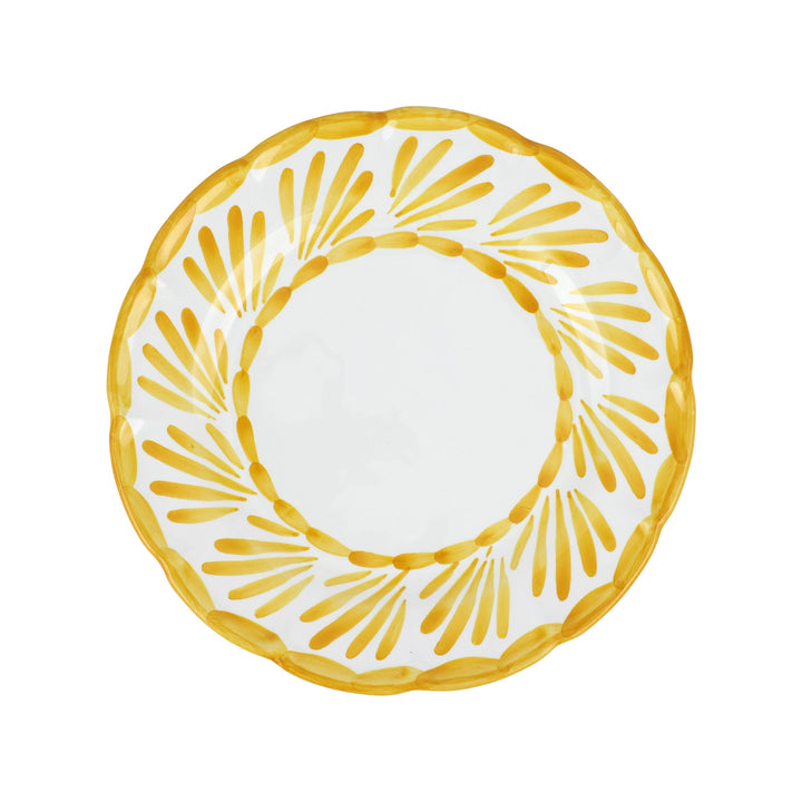 Arezzo Yellow Dinner Plate