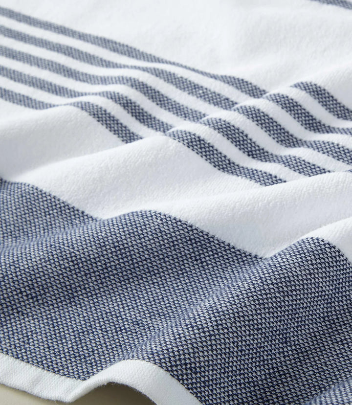 Aegean Stripe Beach Towel