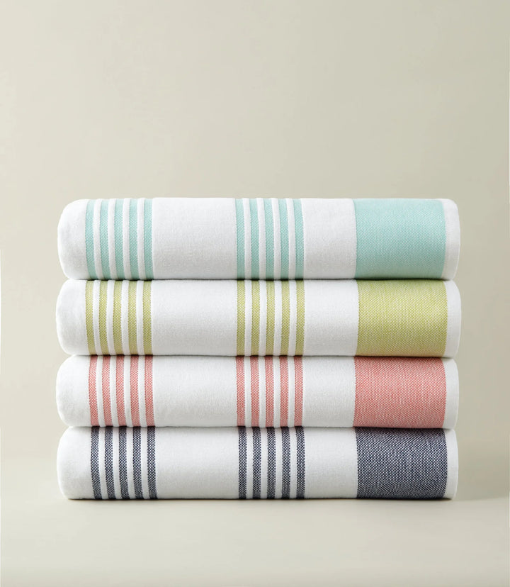 Aegean Stripe Beach Towel