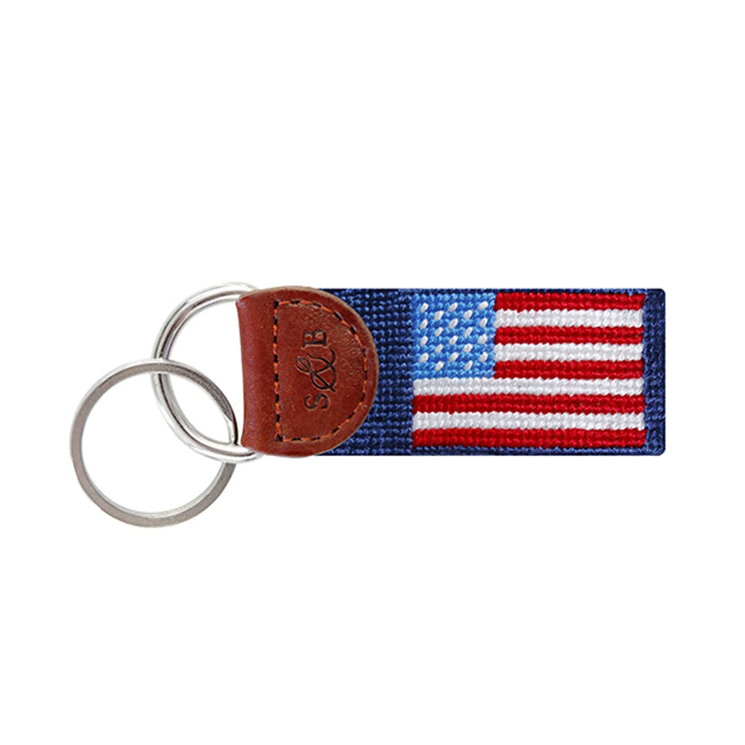 Needlepoint Key Fob