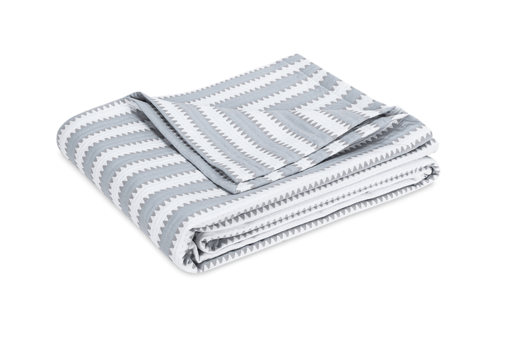 Apollo Stripe Matelassé Coverlet