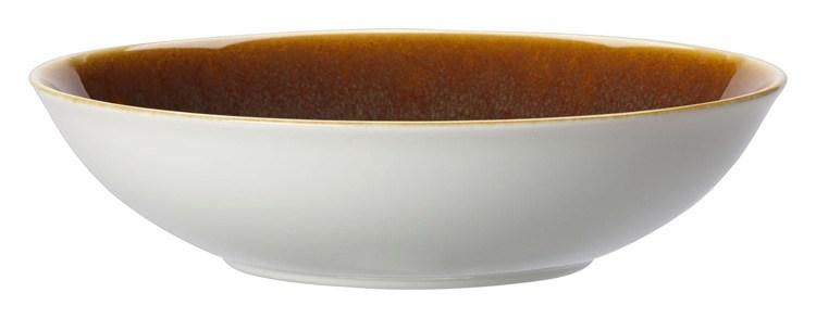 Art Glaze - Flamed Caramel 12" Serving Bowl