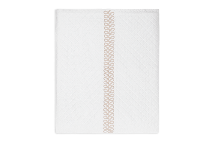 Astor Braid Matelassé Coverlet by Matouk