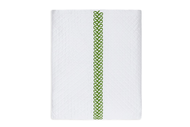 Astor Braid Matelassé Coverlet by Matouk