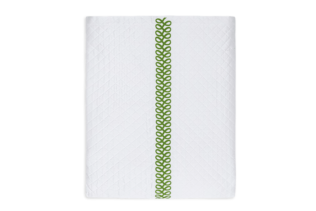 Astor Braid Matelassé Coverlet by Matouk