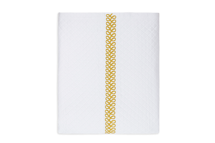 Astor Braid Matelassé Coverlet by Matouk