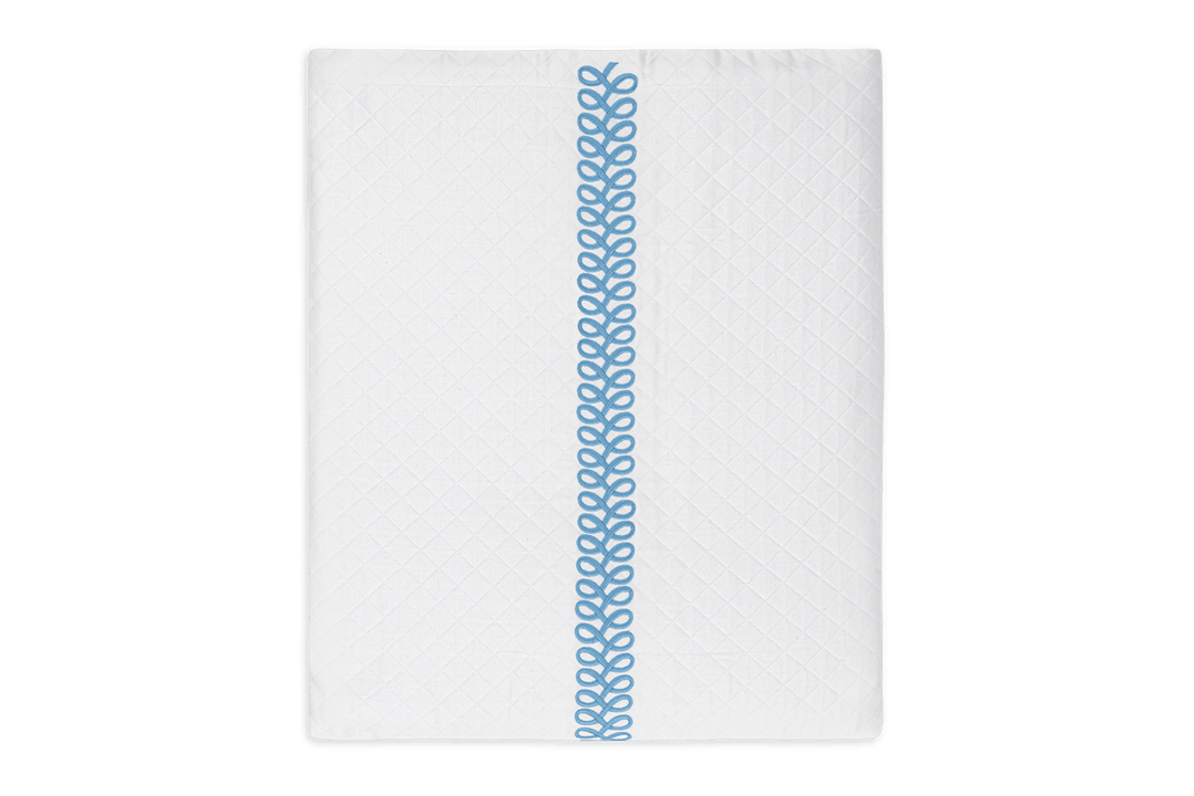 Astor Braid Matelassé Coverlet by Matouk