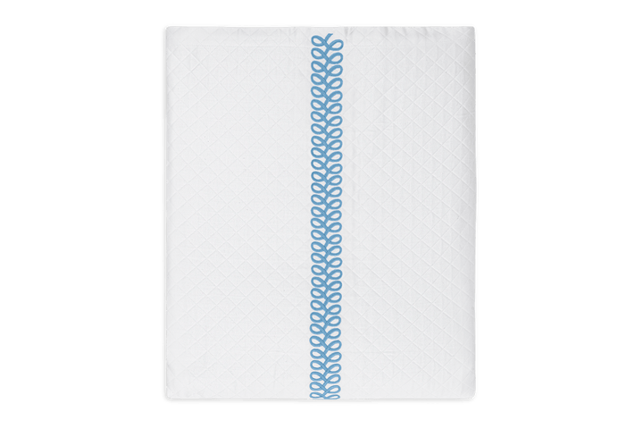 Astor Braid Matelassé Coverlet by Matouk