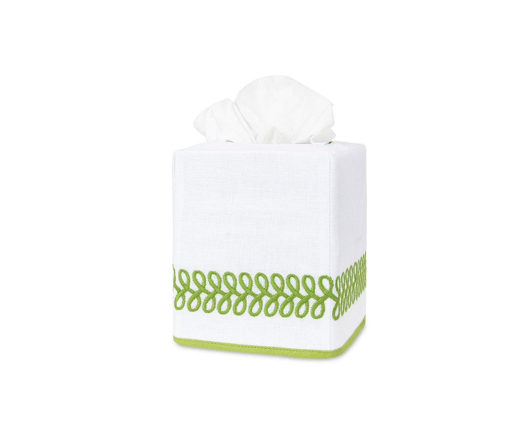 Astor Braid Tissue Box Cover