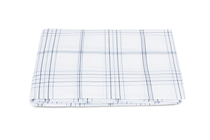August Plaid Fitted Sheet by Matouk